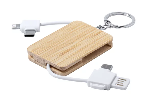 Edulis přívěšek na klíče s USB nabíjecím kabelem