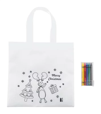 Julfar Shop vánoční taška na vybarvení