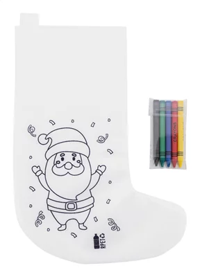 Julfar Gift vánoční punčocha na vybarvení
